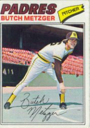 1977 Topps Baseball Cards      215     Butch Metzger